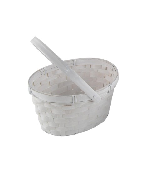 CESTA OVALADA BAMBU ASA  19X14.5 H11/21