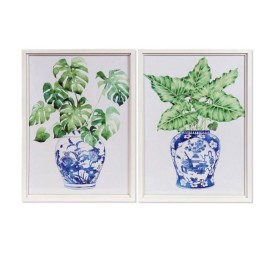 CUADRO MADERA CRISTAL 50X2,5X70 JARRON 2 SURT.