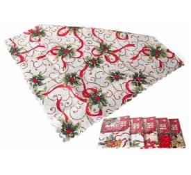 MANTEL NAVIDAD 180X180CM