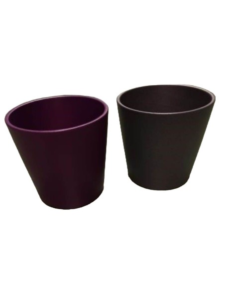 MACETA CERAMICA CONICA 16-17CM