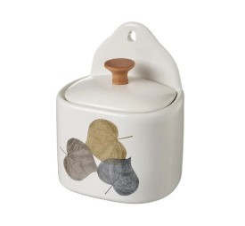SALERO LEAVES STONEWARE 11,50 X 8,50 X 15 CM