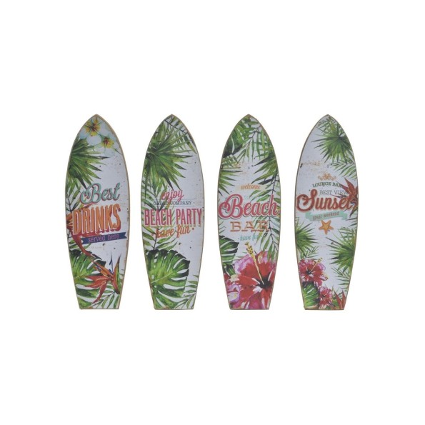 CUADRO MADERA PAPEL 7X1X22 TROPICAL 4 SURT.