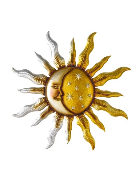 MURAL PARED METAL 68 X 3 X 68 CM