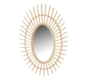 ESPEJO PARED PLÁSTICO NATURAL 34,50 X 1,50 X 49 CM