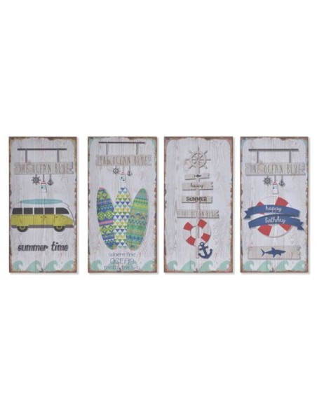 CUADRO MADERA PAPEL 20X1X40 SUMMER 4 SURT.