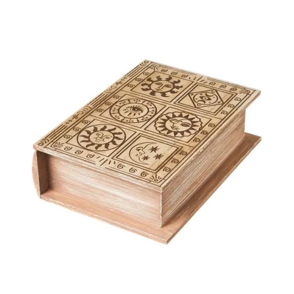 CAJA LIBRO MDF 18 X 7,50 X 25 CM (9681)