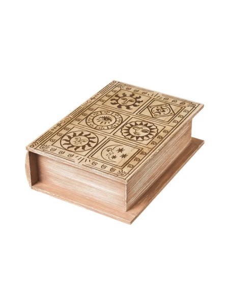 CAJA LIBRO MDF 18 X 7,50 X 25 CM (9681)