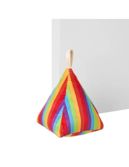 TOPE PUERTA TRIÁNGULO TELA-GRAVILLA 14 X 14 X 18 CM