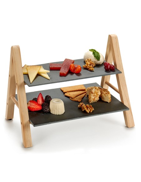 ESTANTE PIZARRA 2 PISOS RECTANGULAR