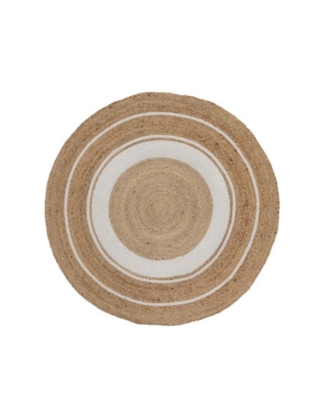 ALFOMBRA NATUR VI YUTE NATURAL 90 X 90 X 0,50 CM