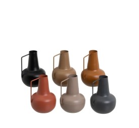 JARRÓN 6/C METAL 9 X 9 X 13 CM