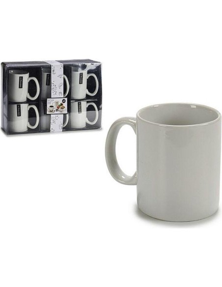 JUEGO 6 TAZAS MUG PORCELANA