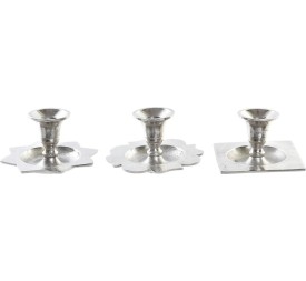 CANDELABRO ALUMINIO 13X12X7 3 SURT.