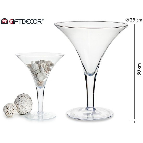 COPA MARTINI BAJA CRISTAL 30 CM