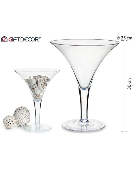 COPA MARTINI BAJA CRISTAL 30 CM
