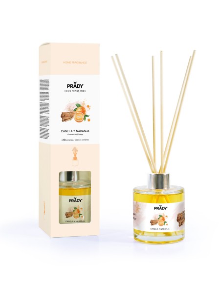 MIKADO AMBIENTADOR PREMIUM CANELA NARANJA