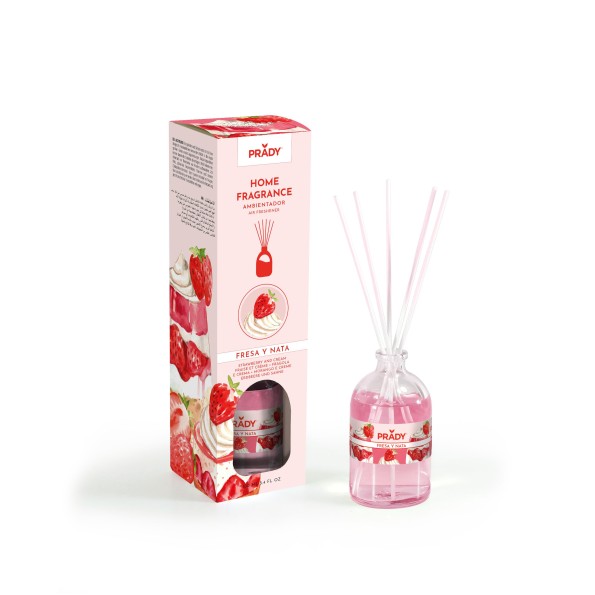 MIKADO AMBIENTADOR FRESAS Y NATA 100ML