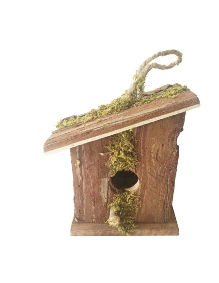 CASETA PAJAROS PORCHE LATERAL 14x9x15 cm.