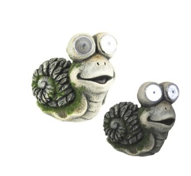 CARACOL DECORACION JARDIN LED M  12,6x6,1x11,2 cm.