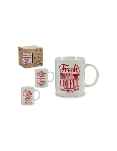 JARRA MUG COFFEE ROJO 4 MOD SURTIDO