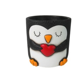 MACETERO PINGÜINO CORAZON L