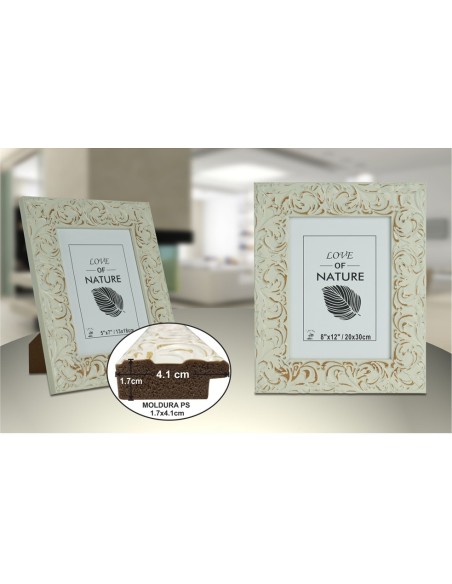 PORTAFOTO PLASTICO PS-524 20X30CM(9/18)