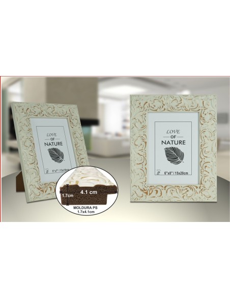 PORTAFOTO PLASTICO PS-524 15X20CM(12/24)