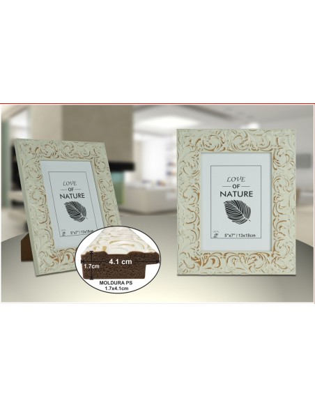 PORTAFOTO PLASTICO PS-524 13X18CM(12/24)