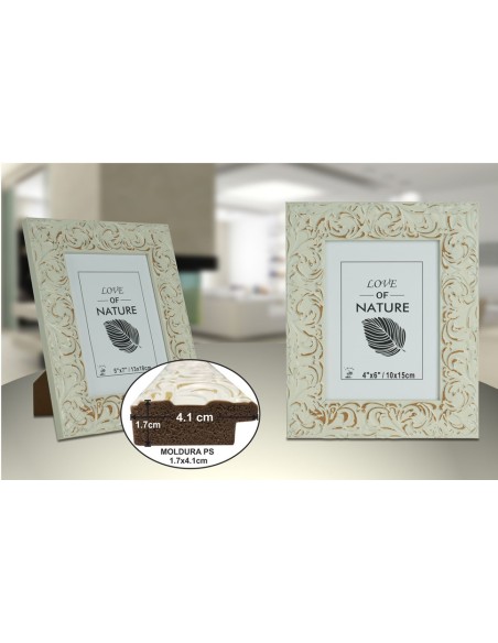 PORTAFOTO PLASTICO PS-524 10X15CM(12/36)