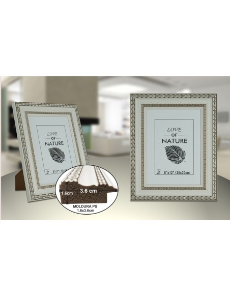 PORTAFOTO PLASTICO PS-523 20X30CM(9/18)