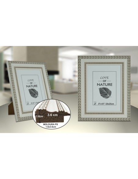 PORTAFOTO PLASTICO PS-523 20X25CM(12/24)