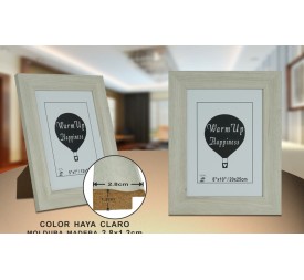 PORTAFOTO MADERA DM-405 20X25CM (12/24)