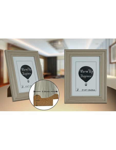 PORTAFOTO MADERA DM-402 20X25CM (12/24)