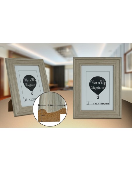 PORTAFOTO MADERA DM-402 18X24CM (12/24)