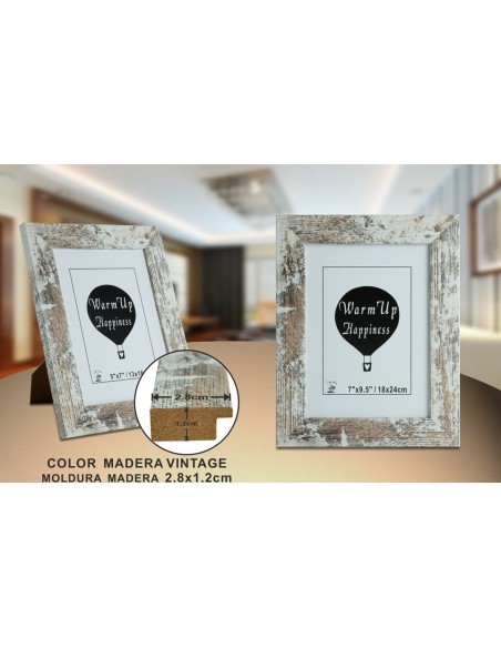 PORTAFOTO VINTAGE DM-401 18X24CM (12/24)