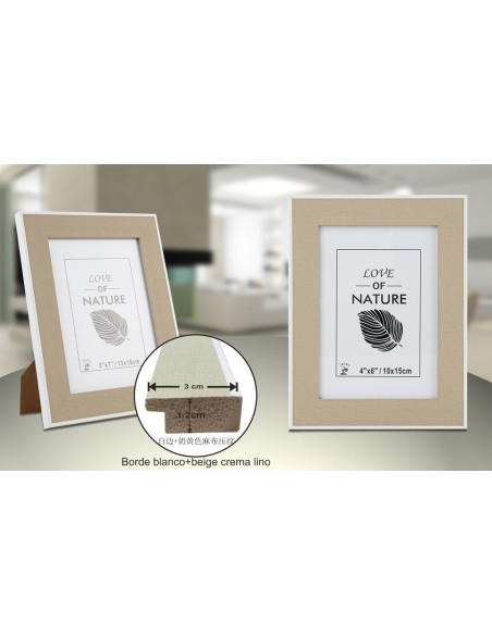 PORTAFOTO PLASTICO PS-517 10X15CM(12/48)