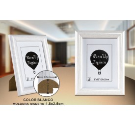 PORTAFOTO MADERA DM-889 20X25CM (12/24)