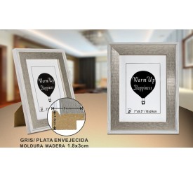 PORTAFOTO MADERA DM-888 18X24CM (12/24)