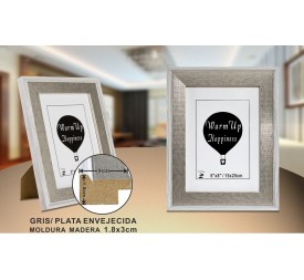 PORTAFOTO MADERA DM-888 15X20CM (12/36)