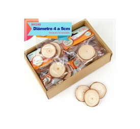 DISCOS DE MADERA 4 A 5CM