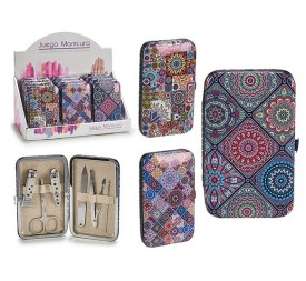 JUEGO MANICURA ESTUCHE S3 MOSAICO GRANDE
