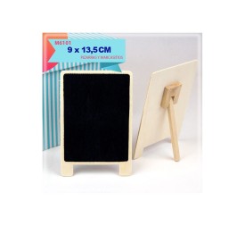 MINI PIZARRA CON ATRIL 9 X 13.5CM