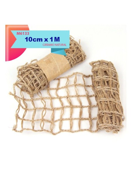RED DE CAÑAMO CON ALAMBRE 10CM X 1M RED DE CAÑAMO CON ALAMBRE 10CM X 1M