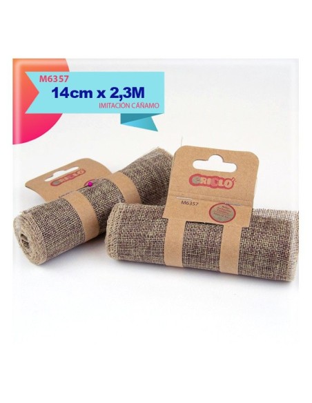 ROLLO IMITACION A CAÑAMO 14CM X 2.3M ROLLO IMITACION A CAÑAMO 14CM X 2.3M