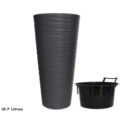 MACETERO KUMSAL Nº3 13,7L 40X80 CM ANTRAC