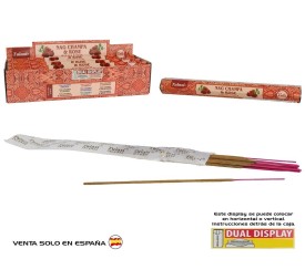 INCIENSO 15G 14 STICKS  TULASI NAG CHAMPA ROSE