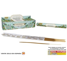 INCIENSO 15G 14 STICKS TULASI PALO SANTO & WHITE SAGE