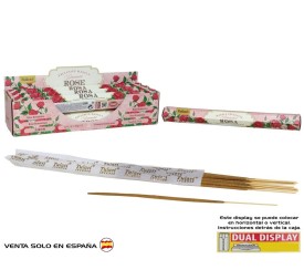INCIENSO 15G 14 STICKS TULASI ROMANTIC ROSE
