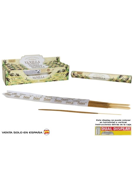 INCIENSO 15G 14 STICKS TULASI VANILLA INDULGENCE