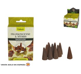 INCIENSO 28G 10 CONOS TULASI FRANKIN&MYRR